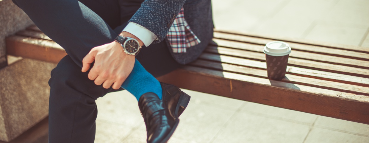 male lds missionary sitting on bench